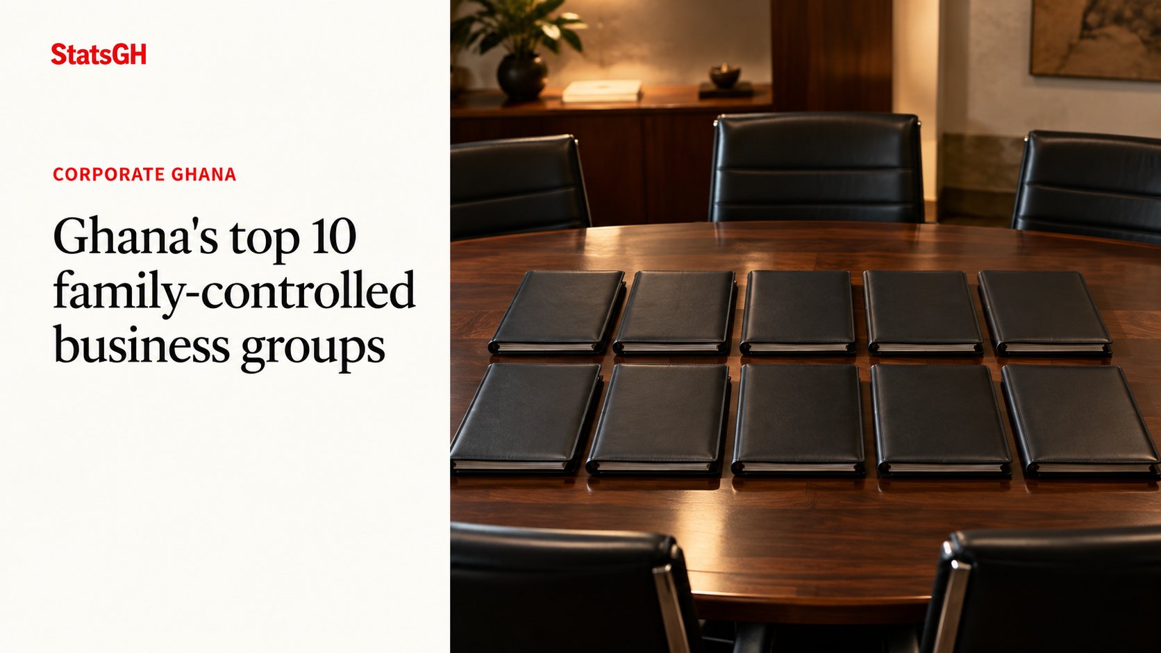 Ghana's top 10 family-controlled business groups, ranked by scale