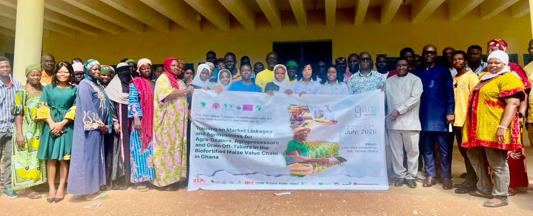 60 SMEs trained in biofortified maize value chain