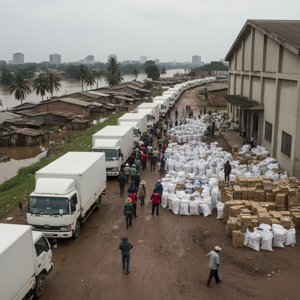 Abuya Group Donates 1,000 Relief Items After Accra Floods