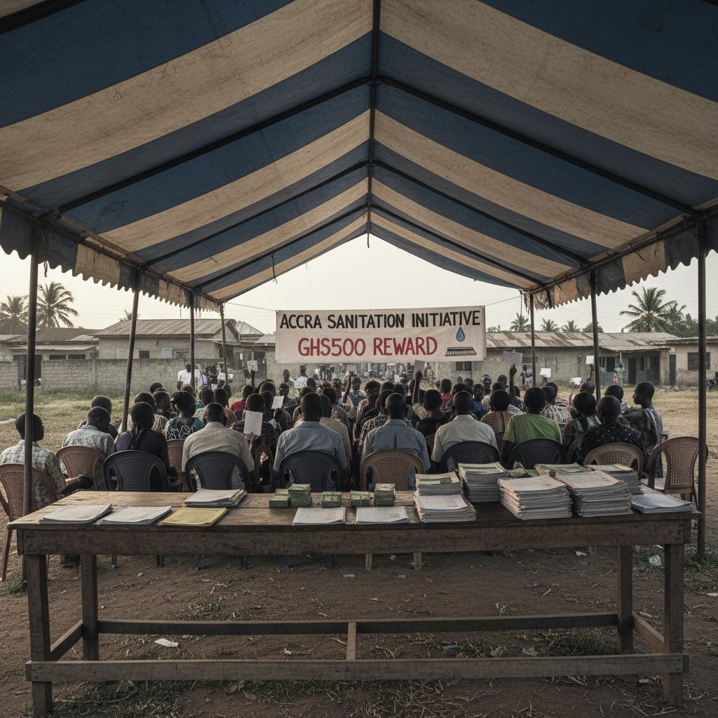 Accra announces GHS500 reward for sanitation reports to fight flooding