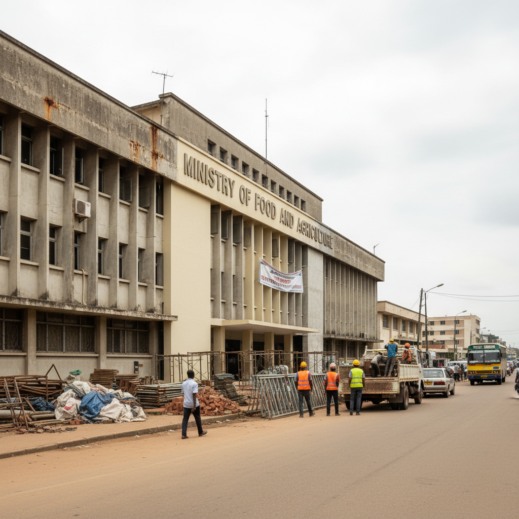 Agric Ministry Receives GHS 1 Million Renovation Sponsorship