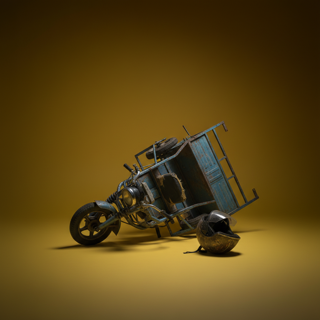 Ahafo MTTD Warns Against Highway Tricycle Use