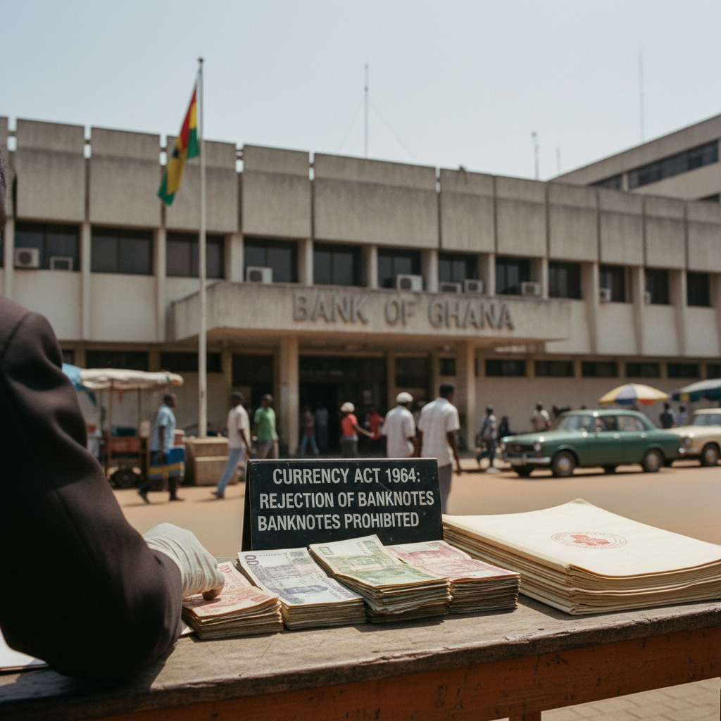 Bank of Ghana warns against banknote rejection under 1964 Currency Act
