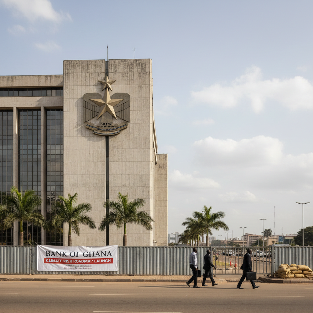 Bank of Ghana launches climate risk roadmap