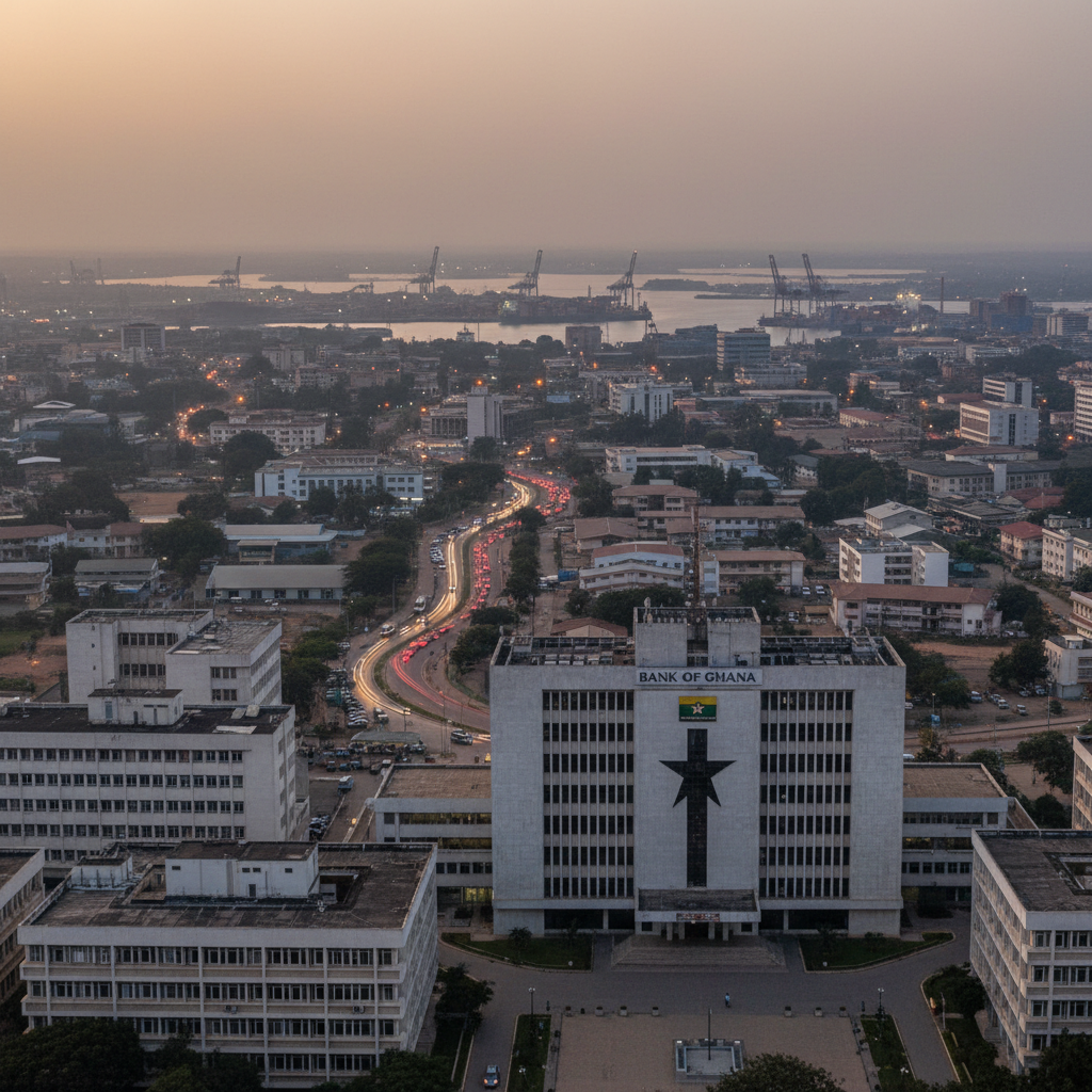 Bank of Ghana spent heavily to fight inflation, targeted 5.4% by end of 2025