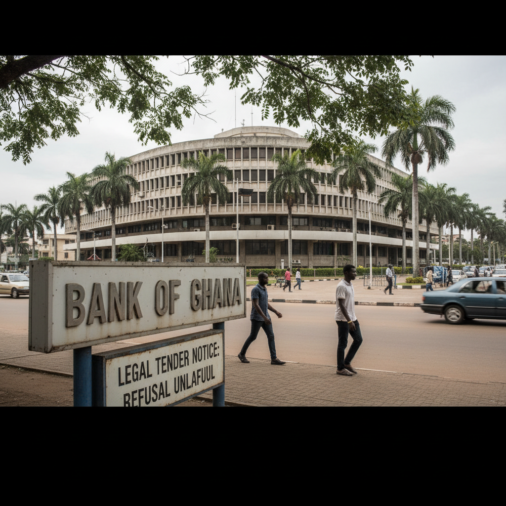 Bank of Ghana warns against refusing legal tender