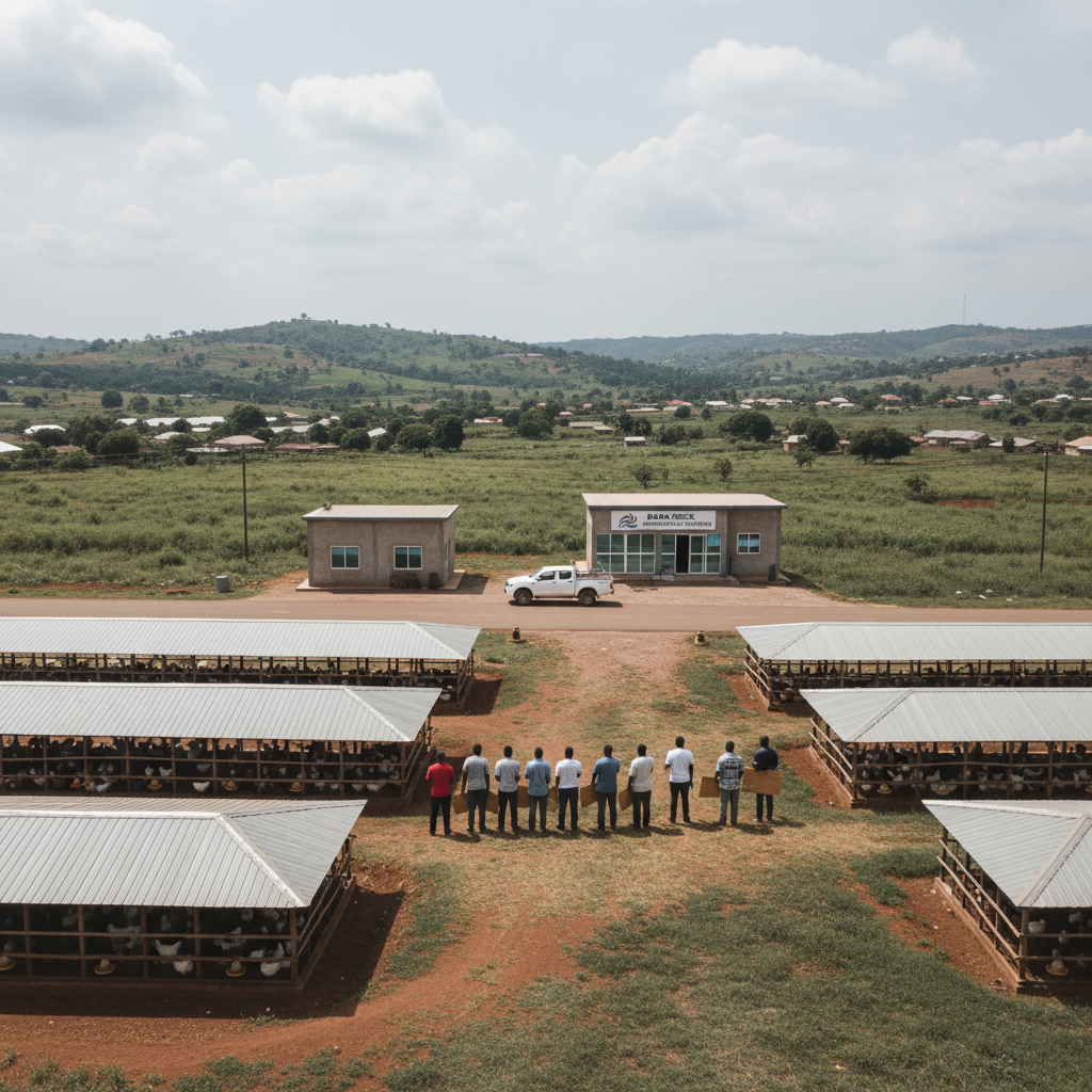 Bawa-Rock Provides GHS 700,000 to Eight Flood-Hit Accra Poultry Farmers