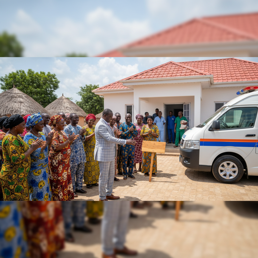 Bolgatanga MP donates ambulance and doctor housing to boost healthcare