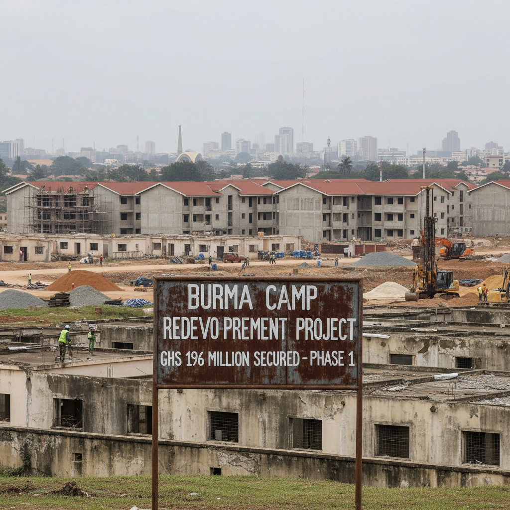 Burma Camp redevelopment secures GHS 196 million in pledges