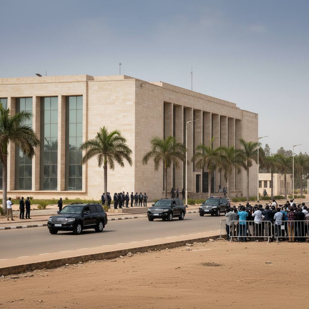 CAF President arrives in Dakar to meet Senegalese President, football authorities over AFCON title saga