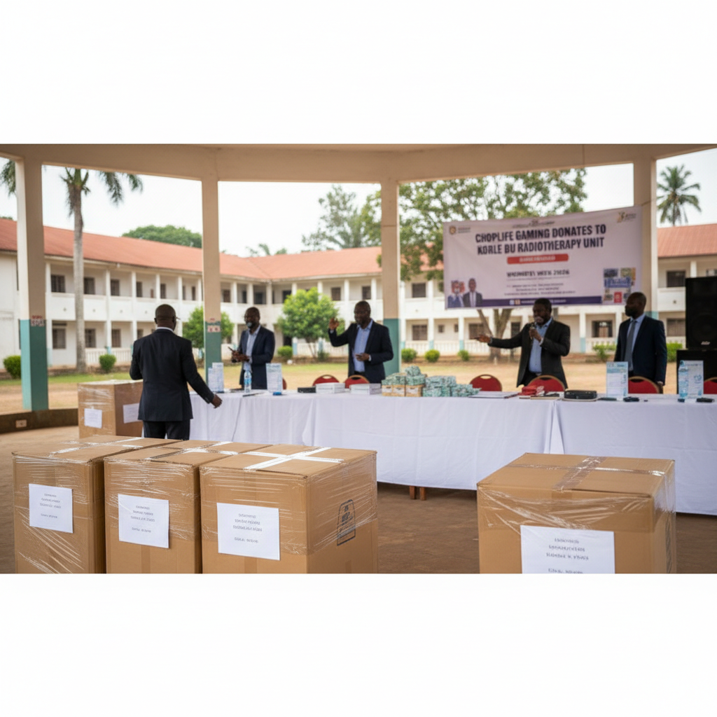 Choplife Gaming donates to Korle Bu Radiotherapy unit for Women’s Week 2026