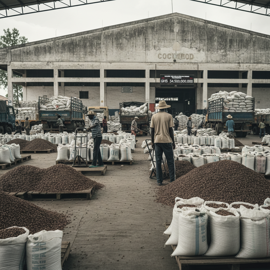 COCOBOD disburses GHS 34.5 billion for cocoa purchases
