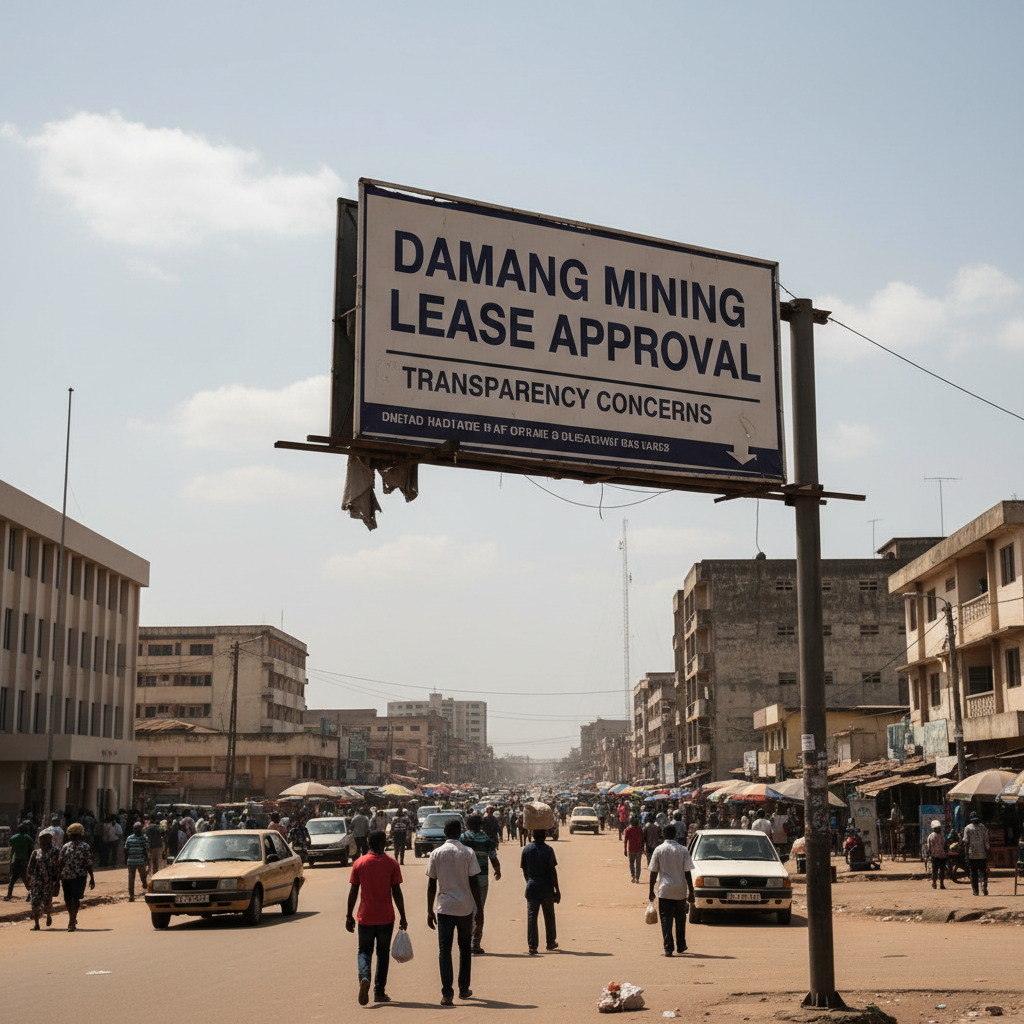 Damang Mining Lease Approval Raises Transparency Concerns