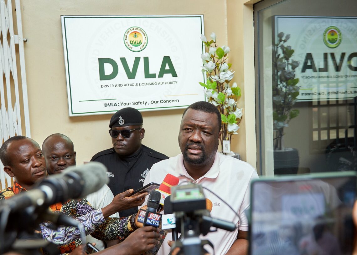 DVLA Targets 2027 RFID Plate Rollout, Reports GHS 27 Million Sticker Revenue