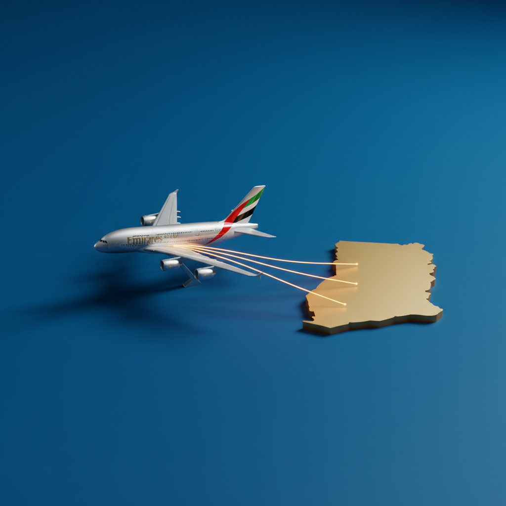 Emirates adds 4 weekly Dubai-Accra flights boosting Ghana connectivity