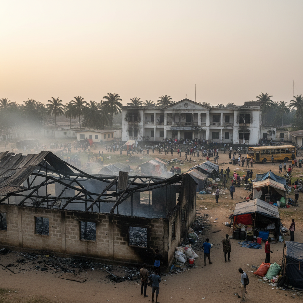 Fire displaces 12, damages school facilities across Eastern Region