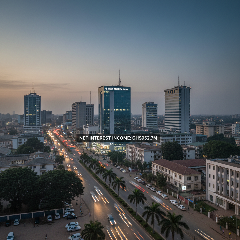 First Atlantic Bank records GHS952.7m net interest income