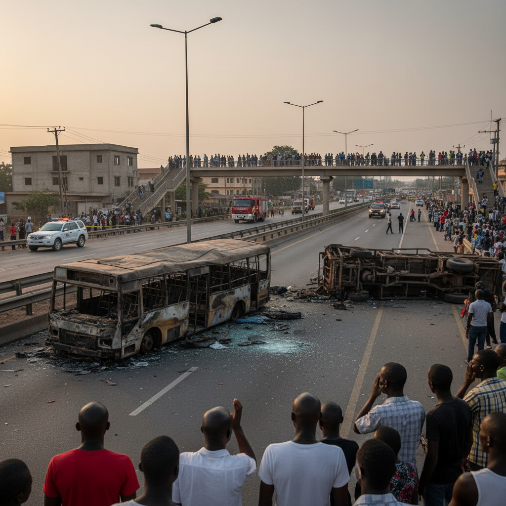 Five dead in Ofankor Barrier crash