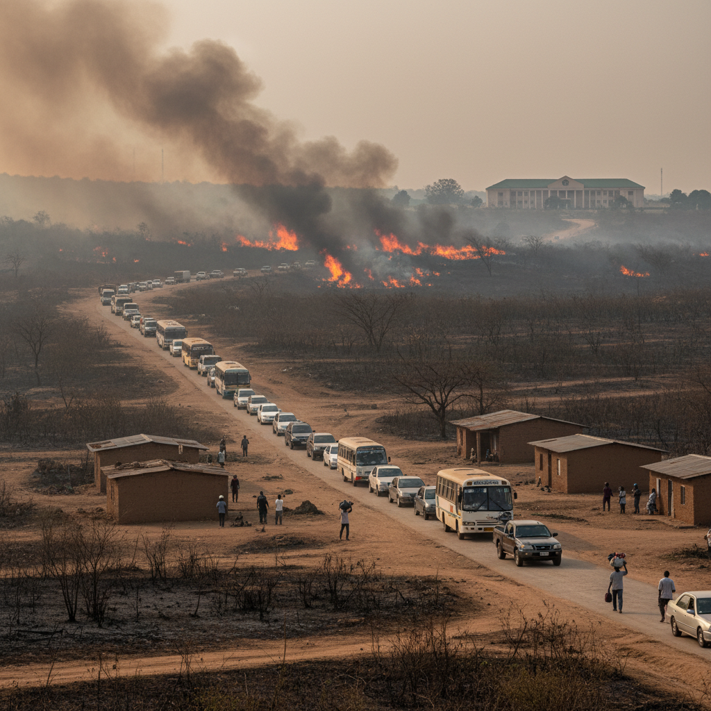 France evacuates 23,000 people as wildfires consume 8,700 hectares