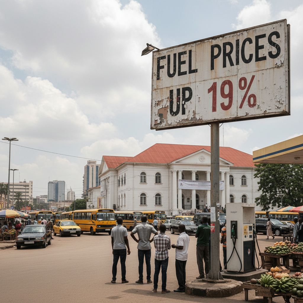 Fuel prices up 19% as President Mahama calls crisis meeting