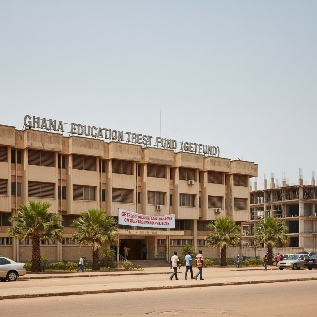 GETFund Warns Contractors on Substandard Projects