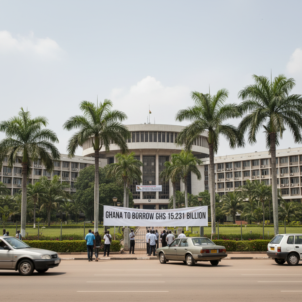 Ghana to borrow GHS15.231 billion via debt market