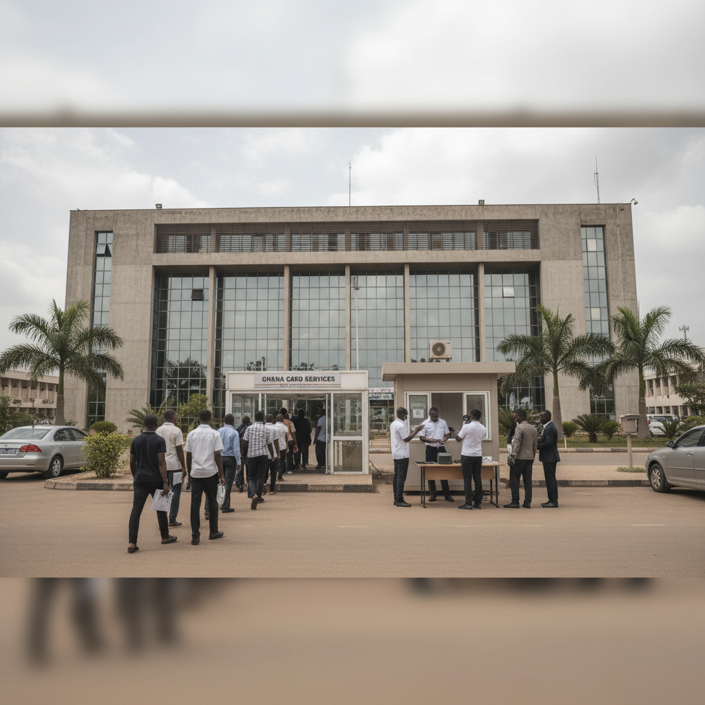 Ghana Card payment function under review for future use