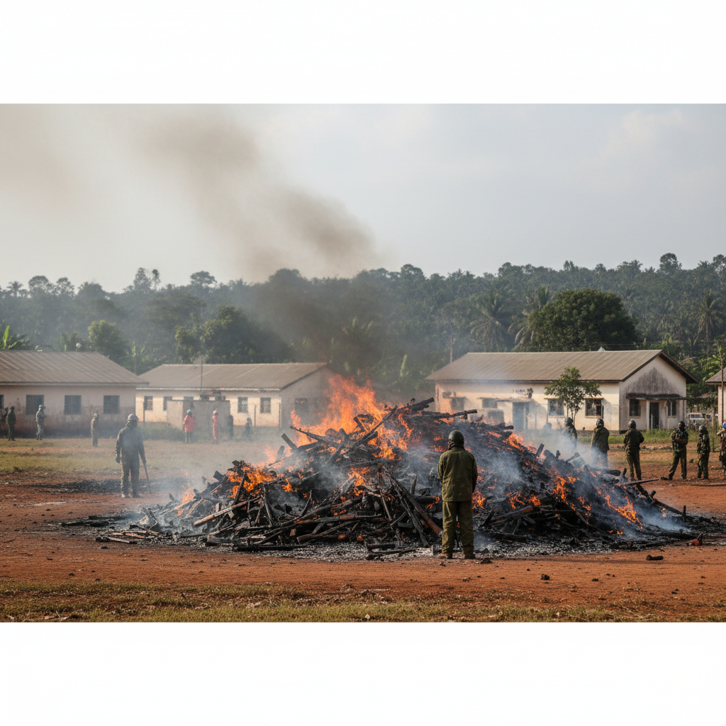Ghana Destroys 2,000 Illegal Firearms, Signals Stricter Enforcement