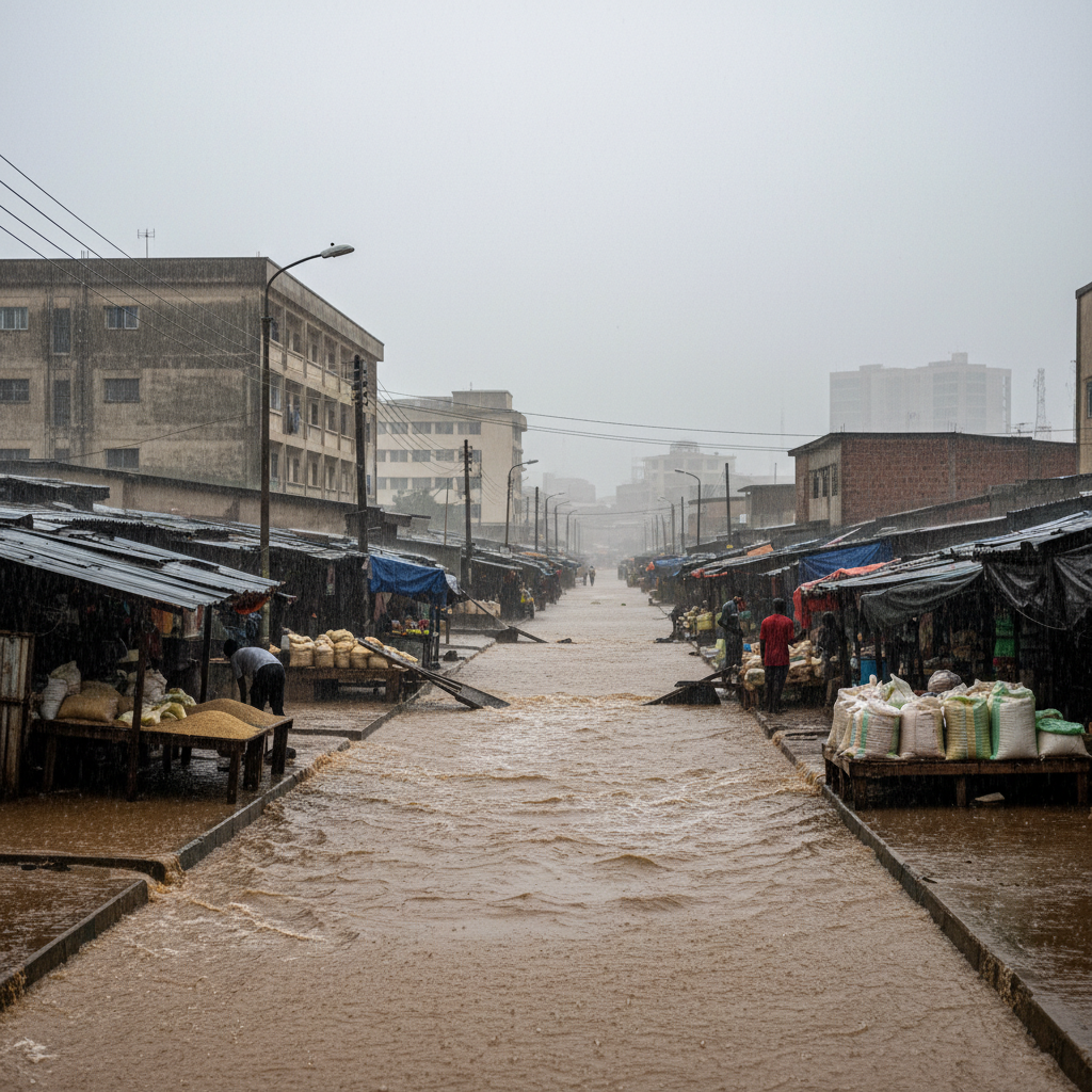 Ghana's Drainage Systems Overwhelmed by Heavier Rainfall