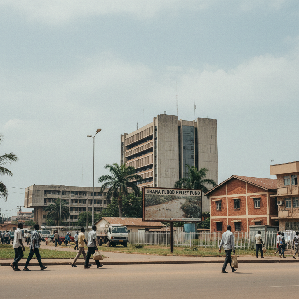 Ghana Finance Ministry Releases GHS 350 Million for Flood Relief