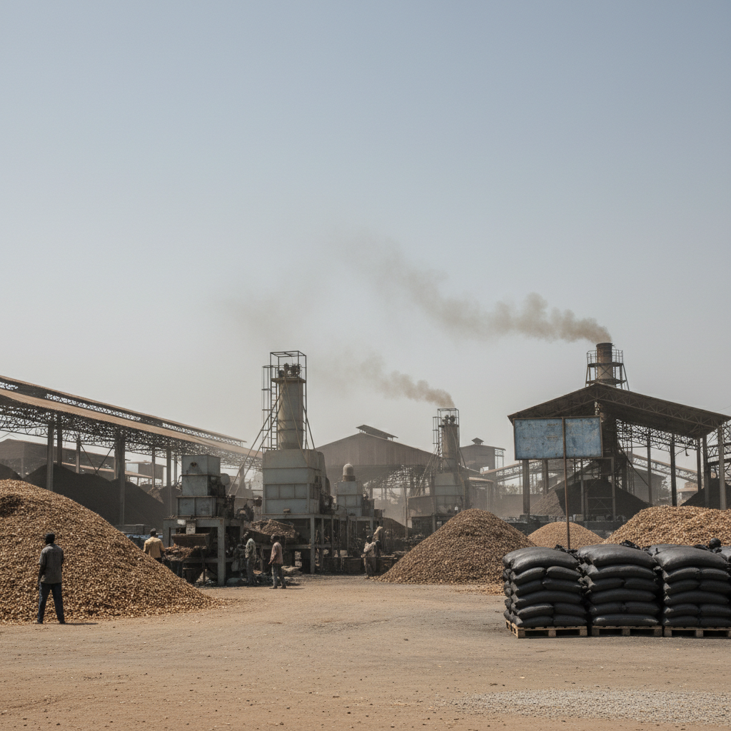 Ghana Firm Converts Waste to Charcoal, Reduces Emissions and Costs