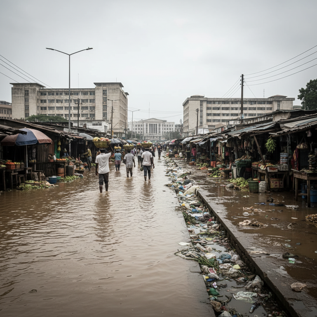 Ghana Flooding Needs Drainage Redesign Not Just Waste Control