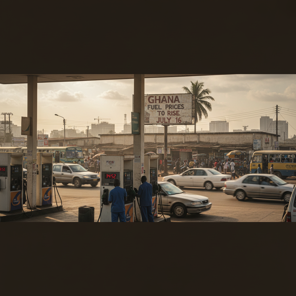 Ghana fuel prices to rise July 16, petrol hits GHS 14.52
