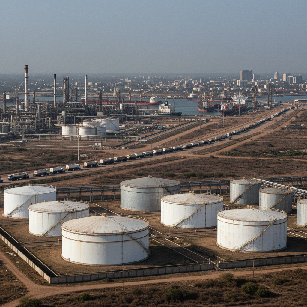 Ghana holds 6 weeks of fuel reserves amid global oil price rise