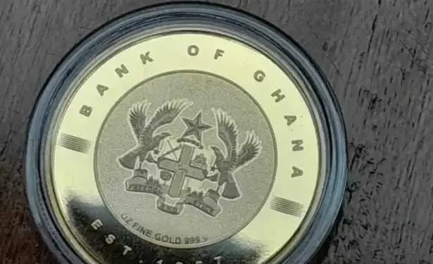 Ghana Gold Coin Crosses GHS 50,000 Mark