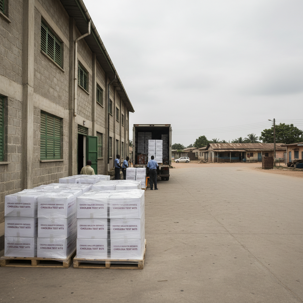 Ghana Health Service Receives 600 Cholera Tests After June Floods