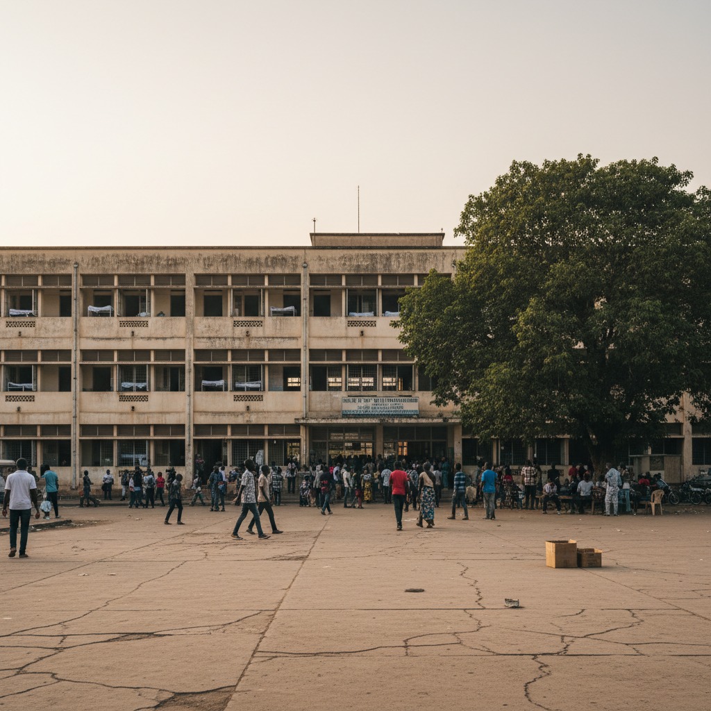 Ghana hospital beds 60% occupied despite 'no-bed syndrome'