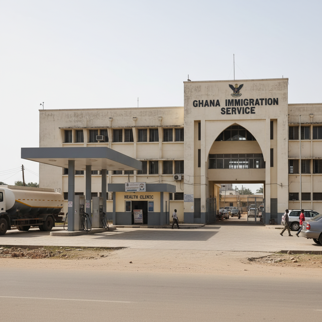 Ghana Immigration Service to roll out fuel stations and health scheme