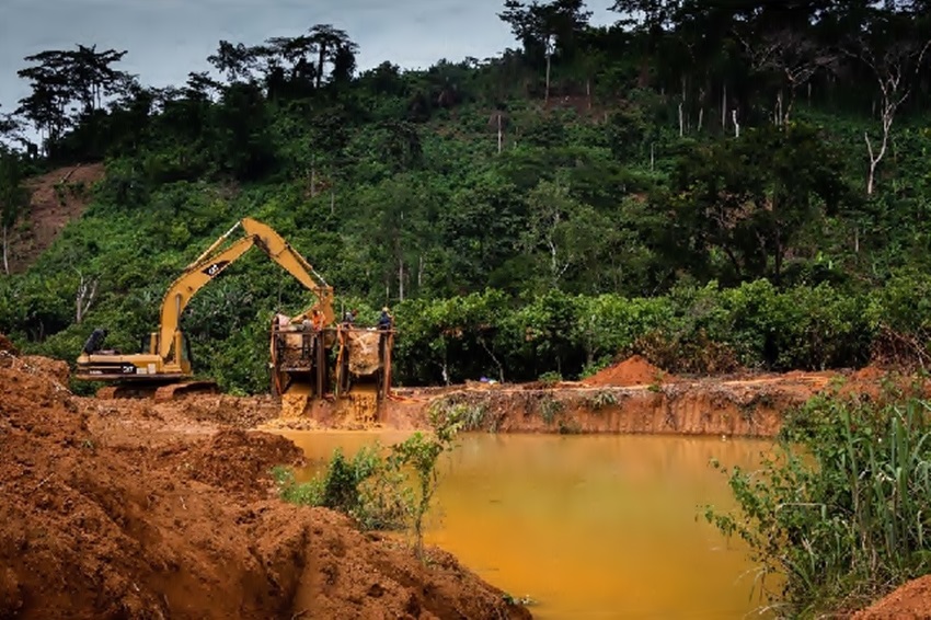 Ghana Loses 8,900 Hectares of Forest to Illegal Mining