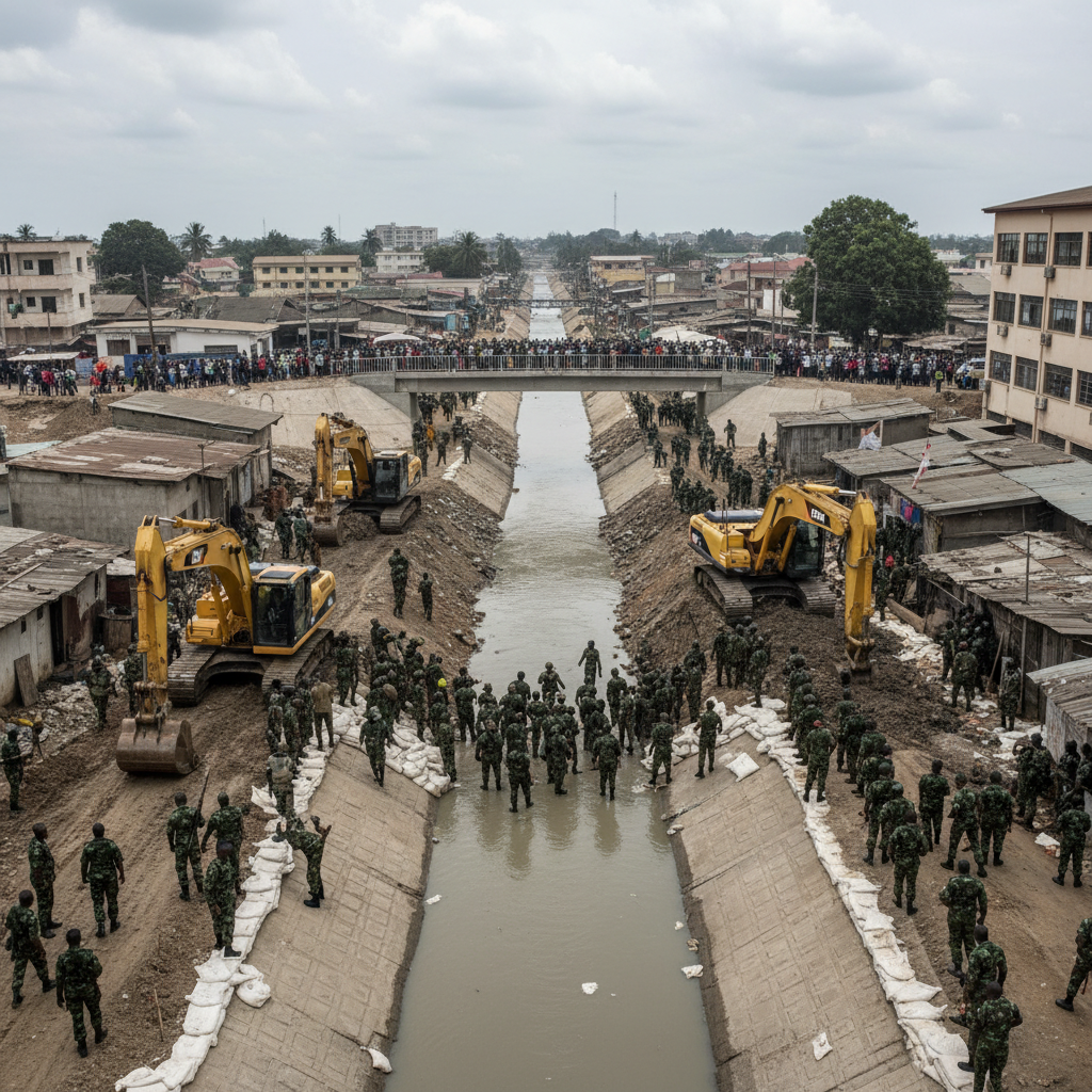 Ghana Military Expands Accra Flood Mitigation Efforts