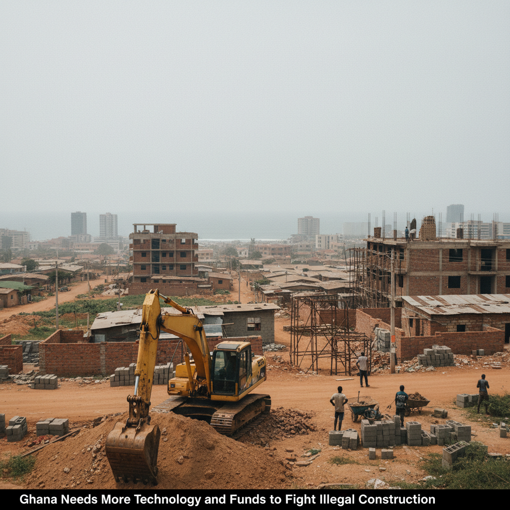 Ghana Needs More Technology and Funds to Fight Illegal Construction