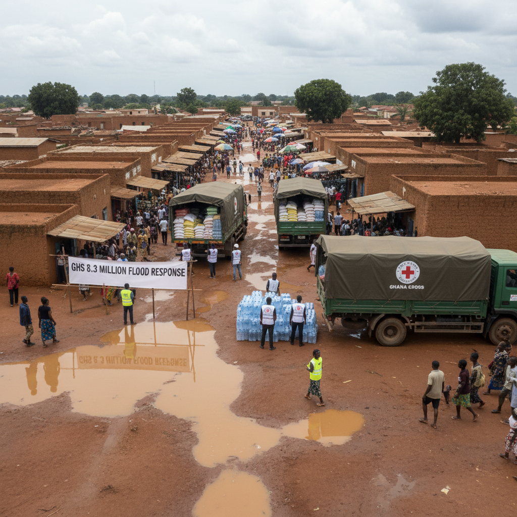 Ghana Red Cross launches GHS 8.3 million flood response