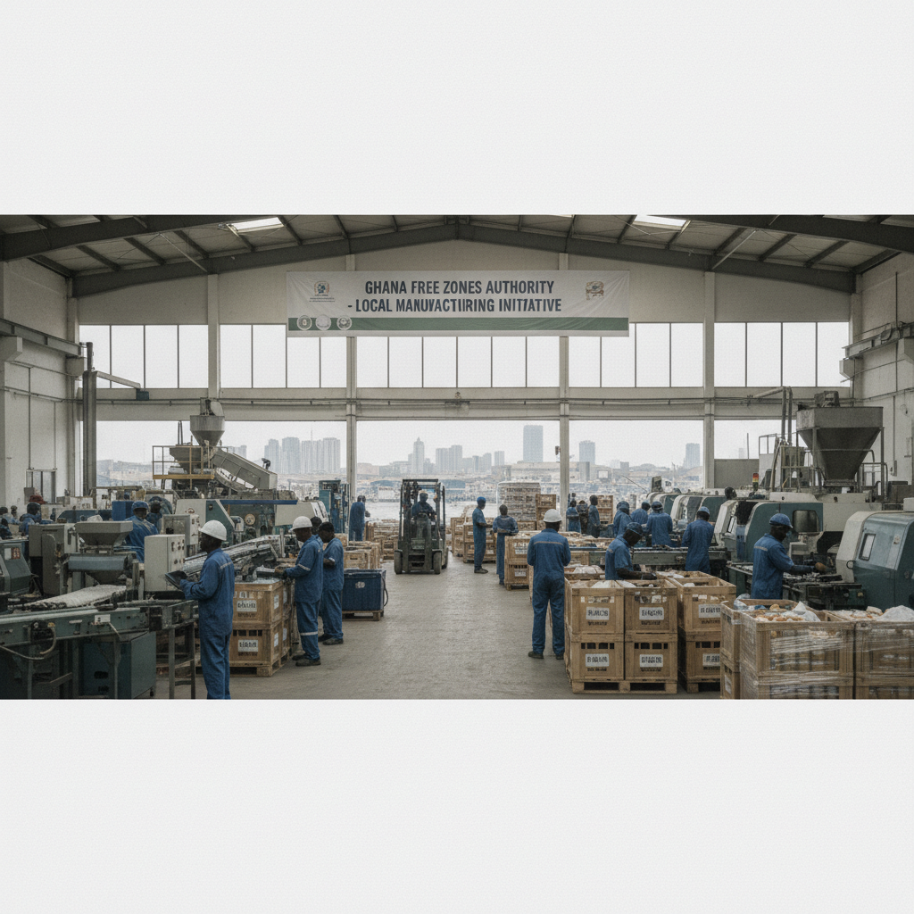 Ghana to Reposition Free Zones for Local Manufacturing