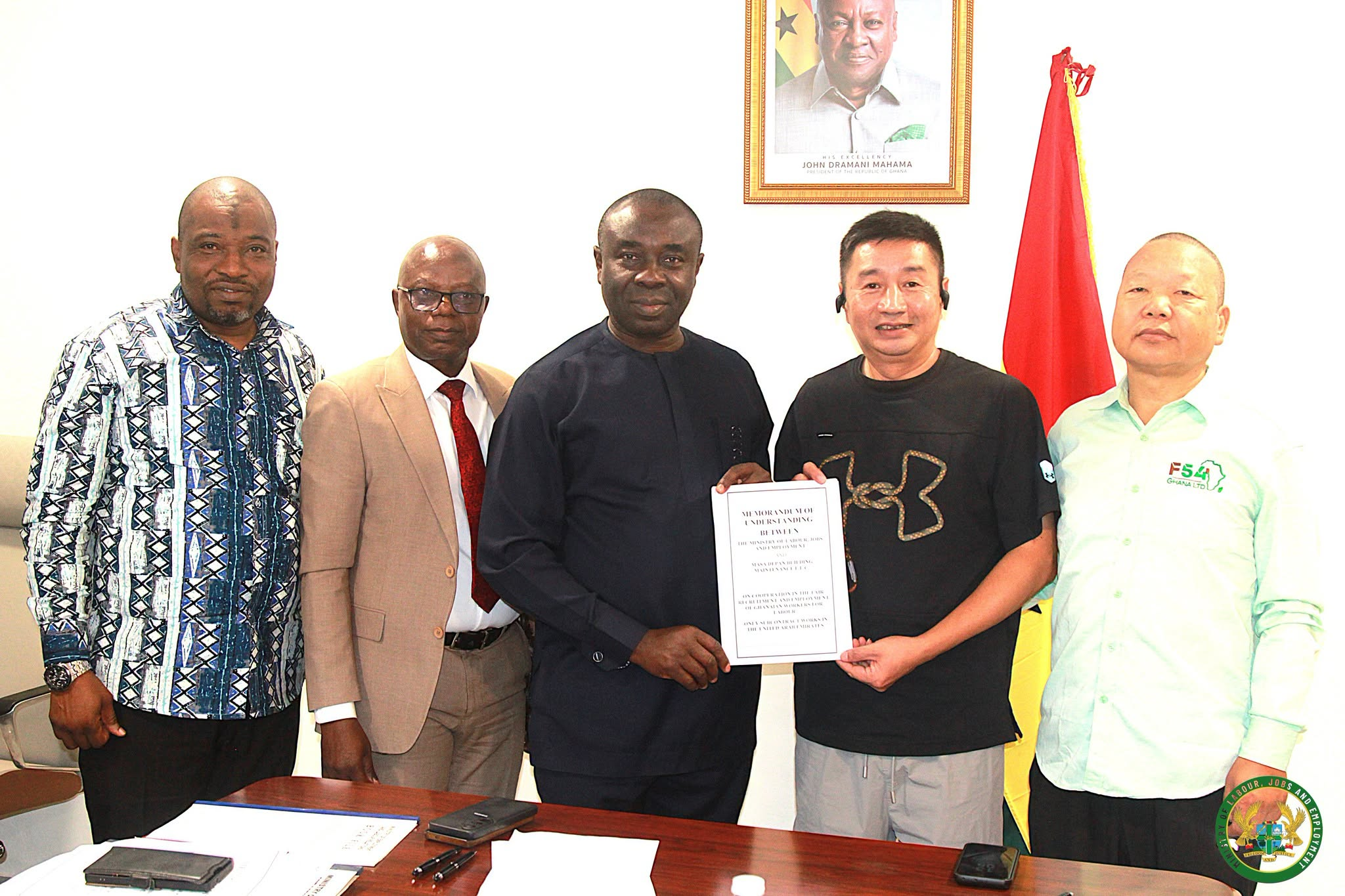 Ghana Secures 5,000 Overseas Jobs in UAE Deal