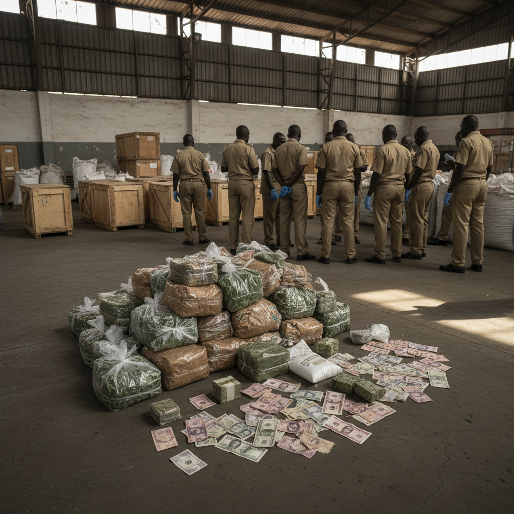 Ghana Seizes GHS 6.9 Million in Drug Crackdown, 217 Arrested
