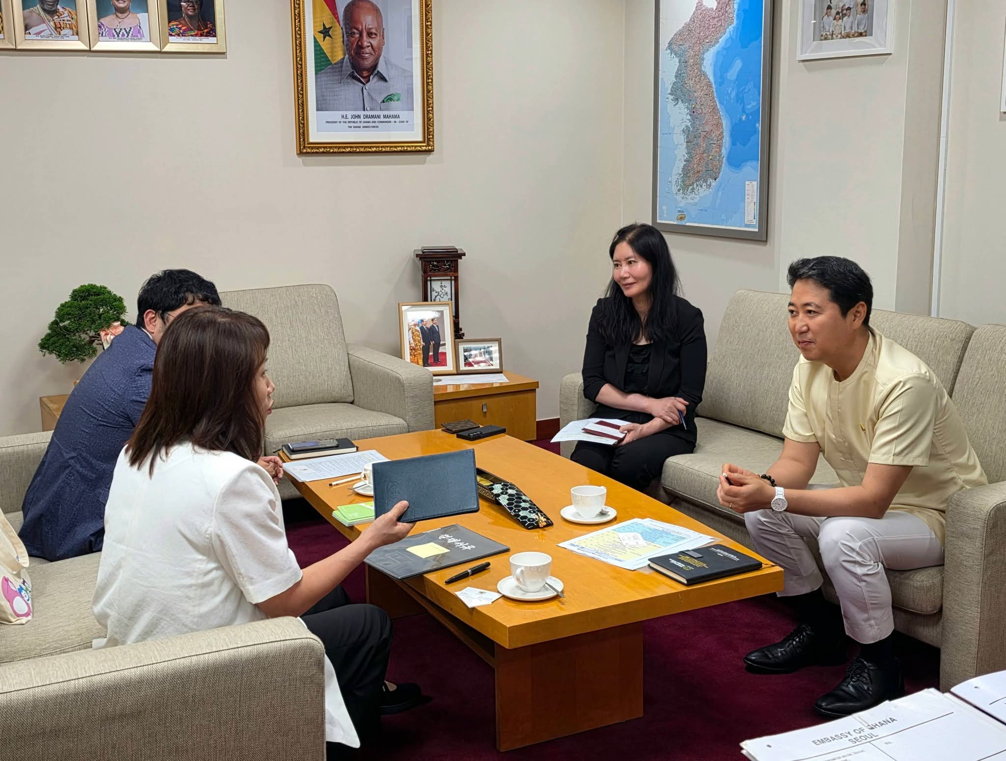 Ghana and South Korea Strengthen Development Cooperation