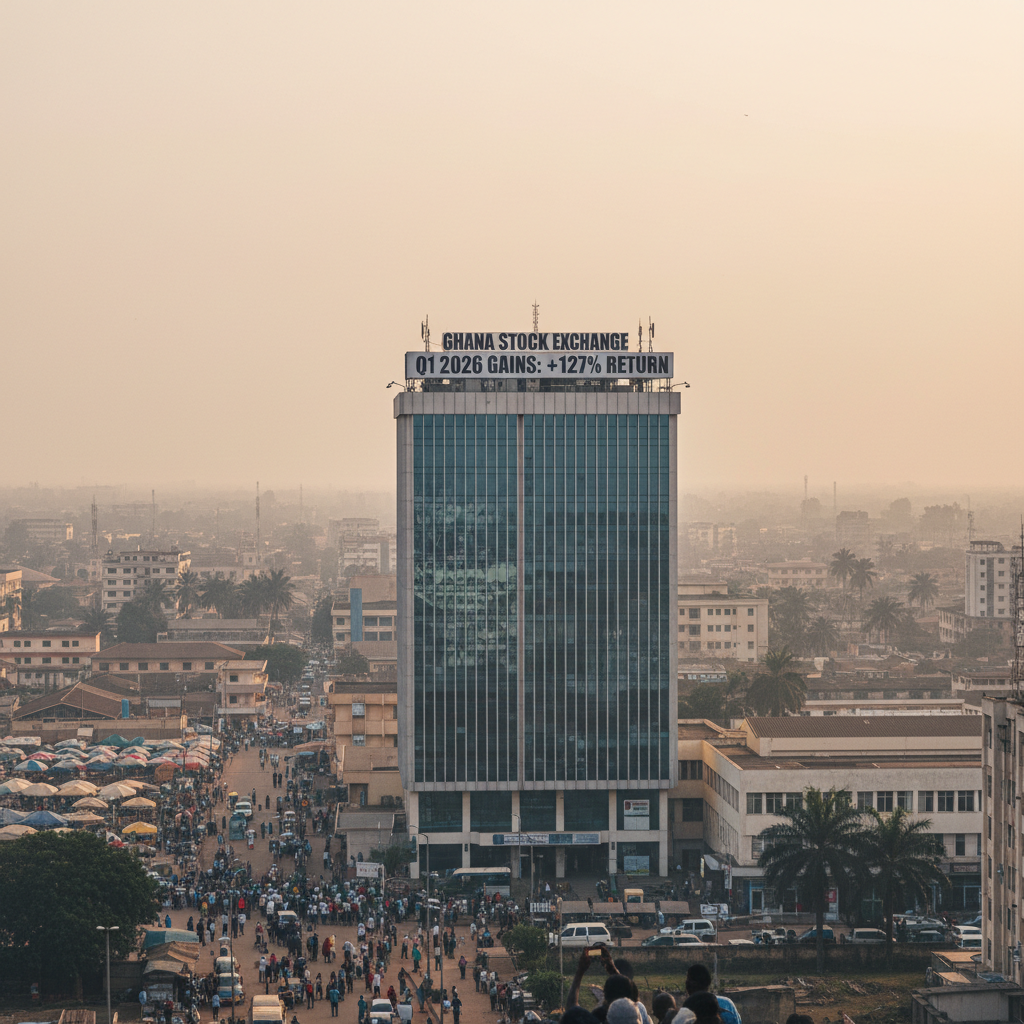 Ghana Stock Exchange investor gains 127 percent return in first quarter 2026