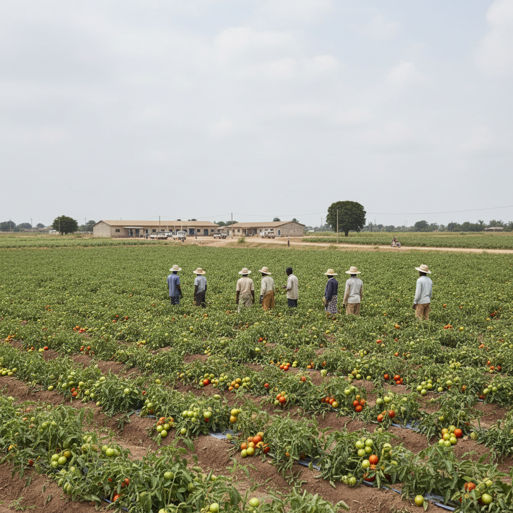Ghana targets local tomato production with government support
