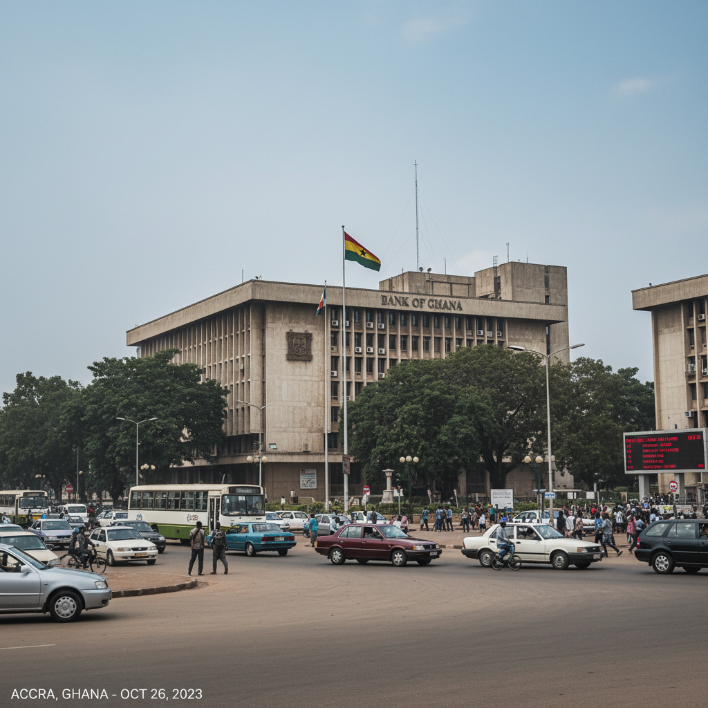 Ghana Treasury Bill Auction Misses Target by 20.24%