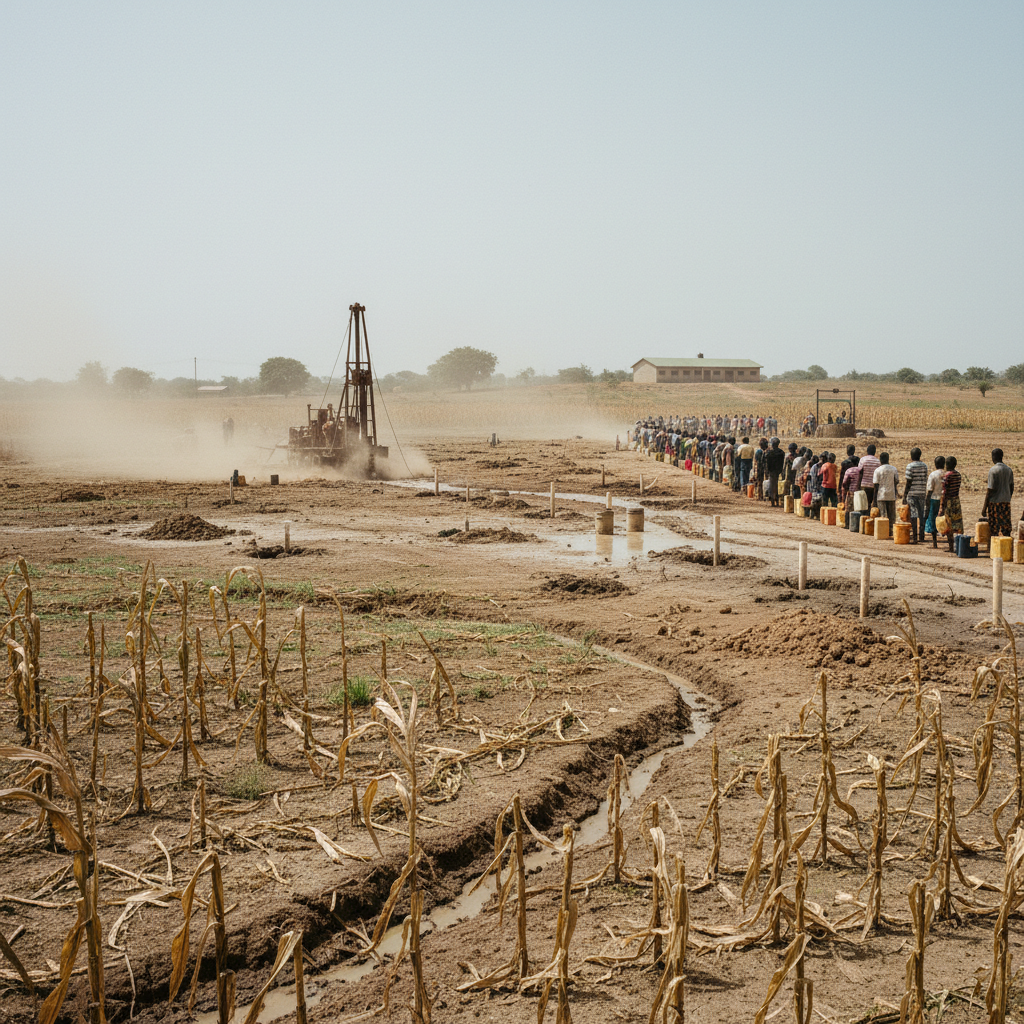 Uncontrolled Borehole Drilling Threatens Ghana's Water Security